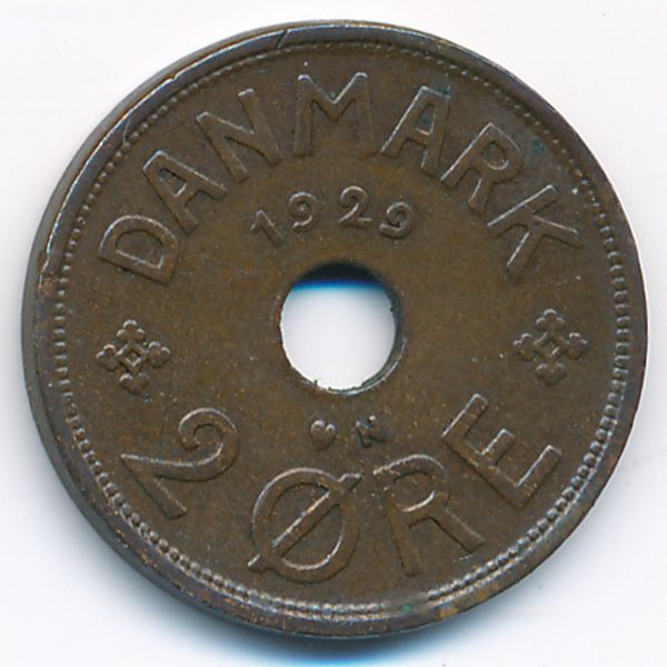 Дания, 2 эре (1929 г.)