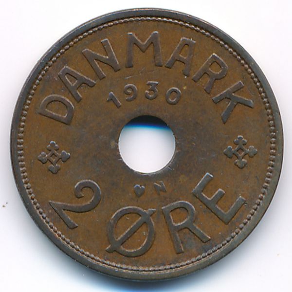 Дания, 2 эре (1930 г.)