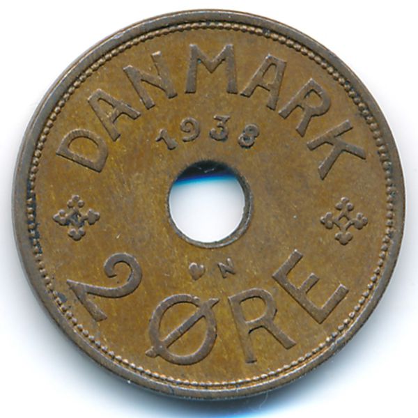 Дания, 2 эре (1938 г.)