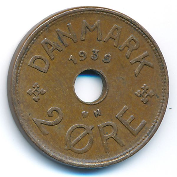 Дания, 2 эре (1939 г.)