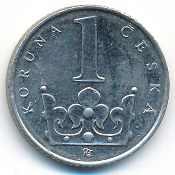 Чехия, 1 крона (1996 г.)