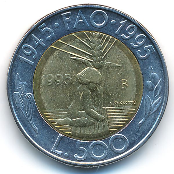 Сан-Марино, 500 лир (1995 г.)