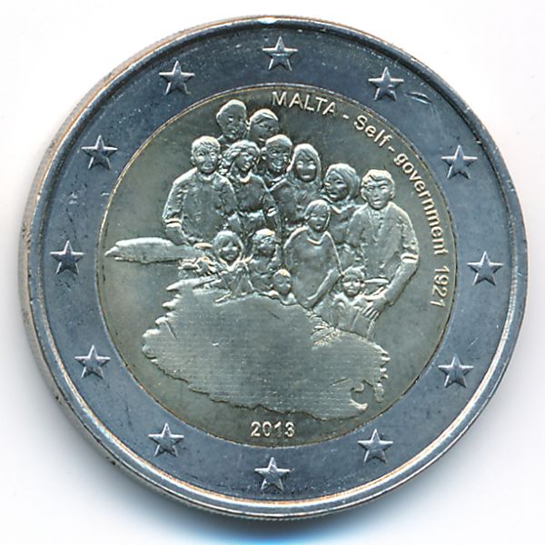 Мальта, 2 евро (2013 г.)