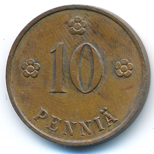 Финляндия, 10 пенни (1936 г.)