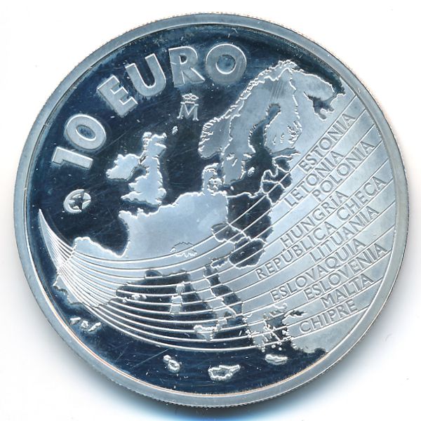 Испания, 10 евро (2004 г.)