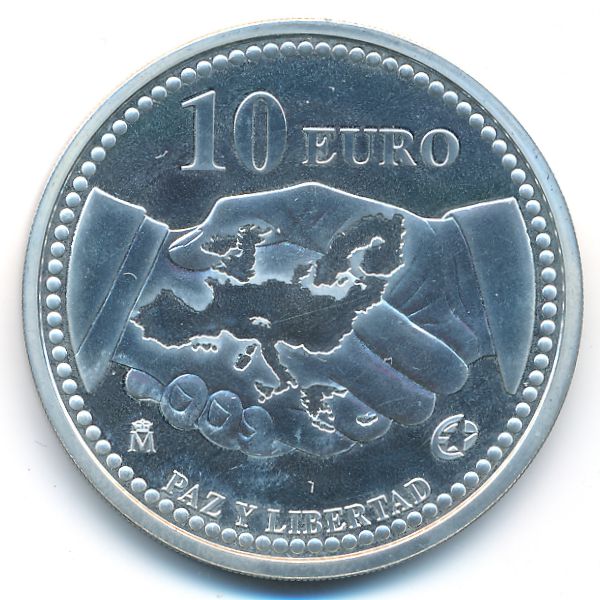 Испания, 10 евро (2005 г.)