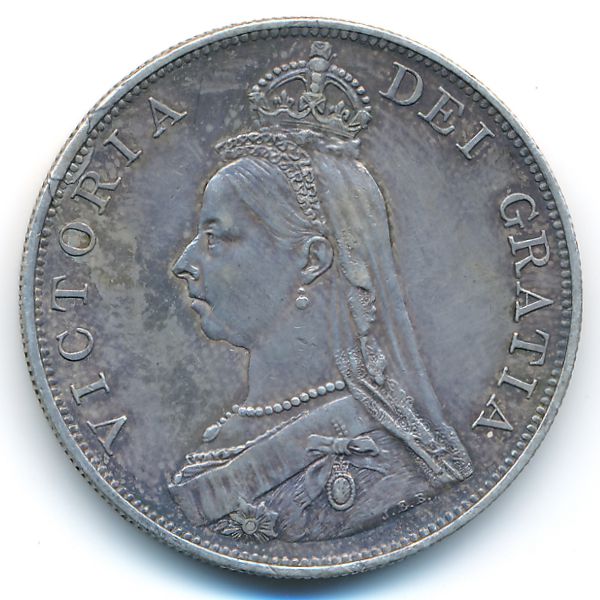 Великобритания, 2 флорина (1887 г.)