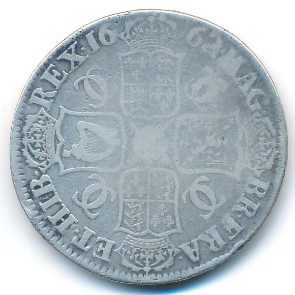Великобритания, 1 крона (1662 г.)