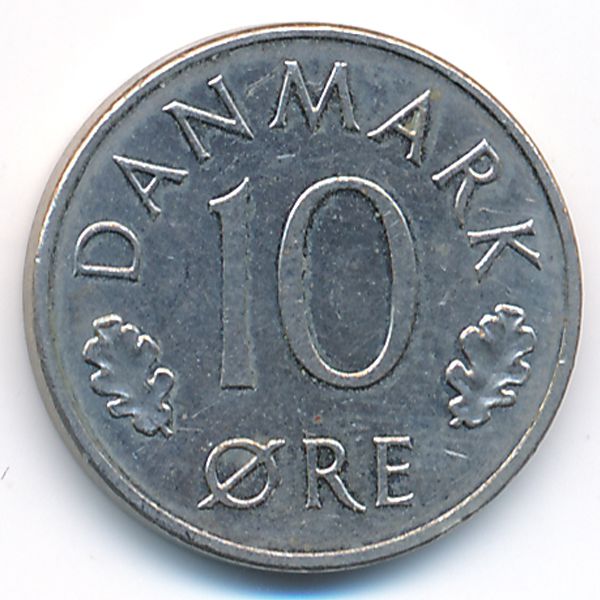 Дания, 10 эре (1986 г.)
