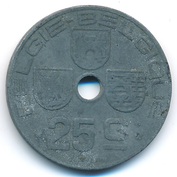 Бельгия, 25 сентим (1942 г.)