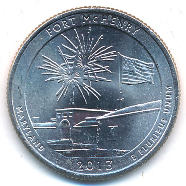 США, 1/4 доллара (2013 г.)