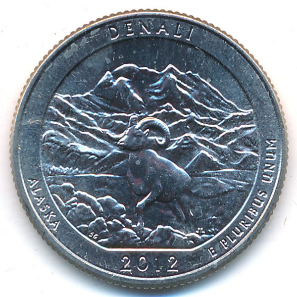 США, 1/4 доллара (2012 г.)