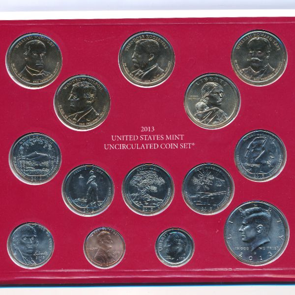 США, Набор монет (2013 г.)