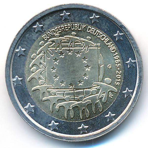 Германия, 2 евро (2015 г.)