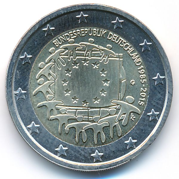 Германия, 2 евро (2015 г.)