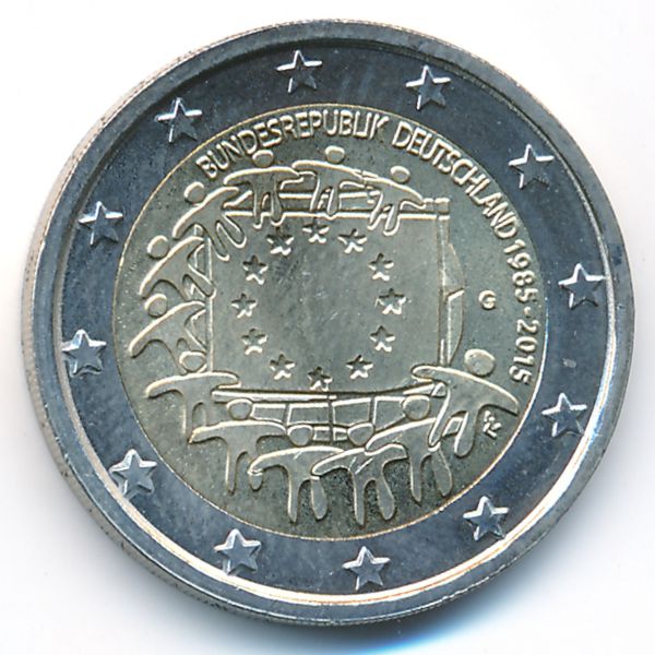 Германия, 2 евро (2015 г.)