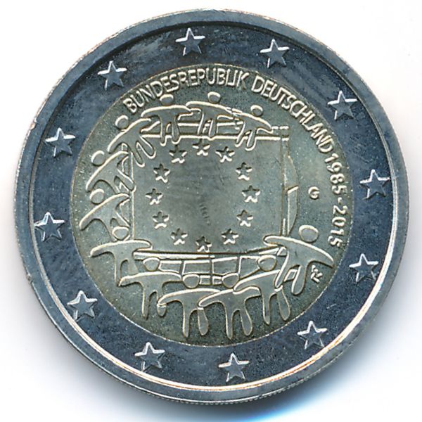 Германия, 2 евро (2015 г.)