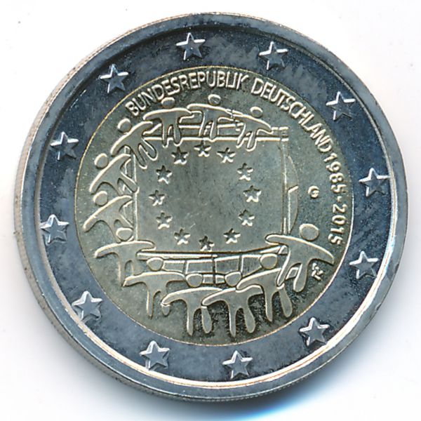 Германия, 2 евро (2015 г.)