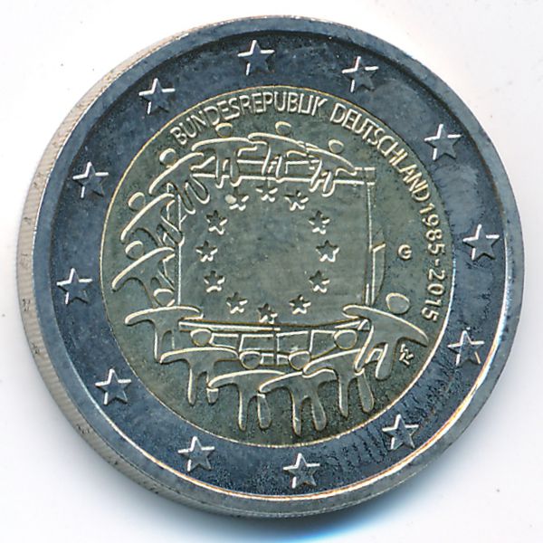Германия, 2 евро (2015 г.)