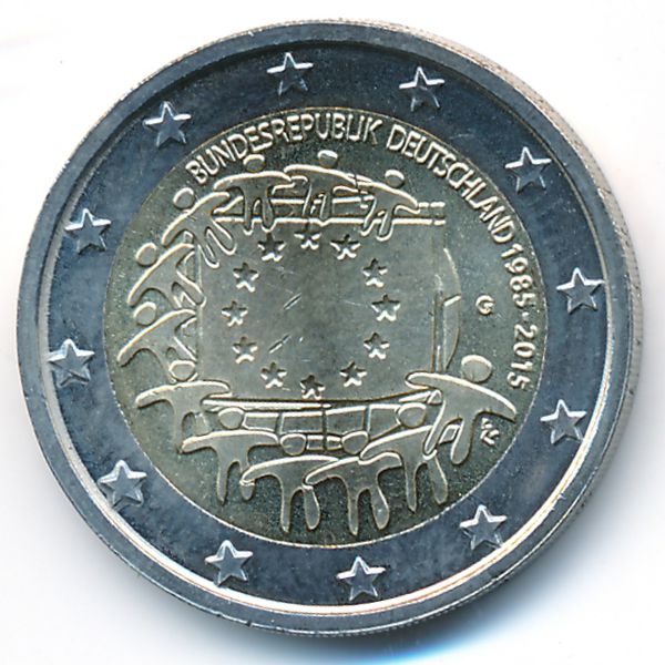 Германия, 2 евро (2015 г.)