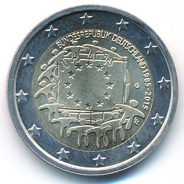 Германия, 2 евро (2015 г.)