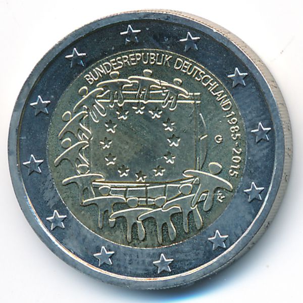 Германия, 2 евро (2015 г.)