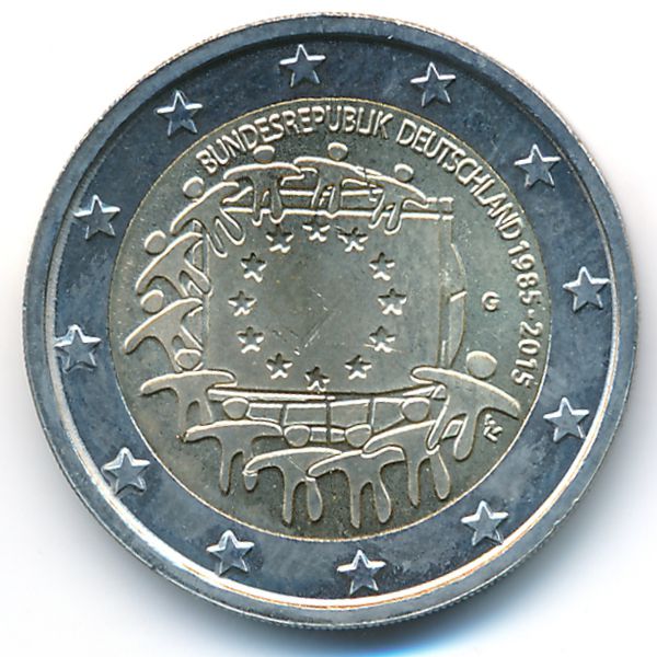 Германия, 2 евро (2015 г.)