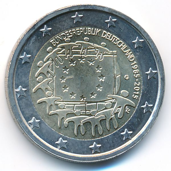 Германия, 2 евро (2015 г.)