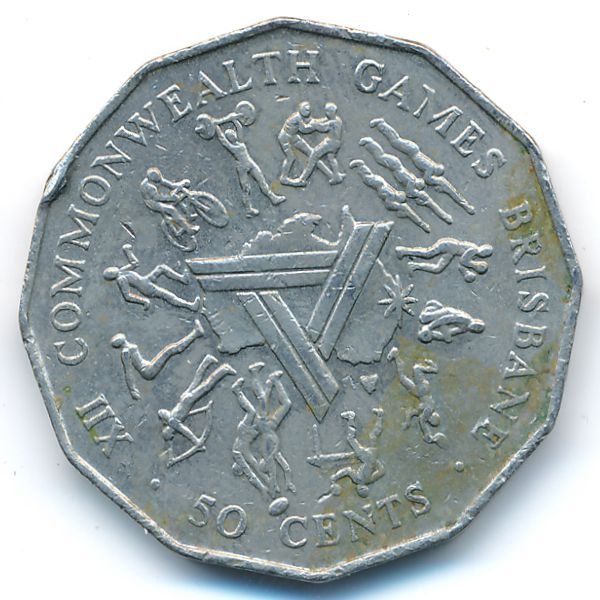 Австралия, 50 центов (1982 г.)