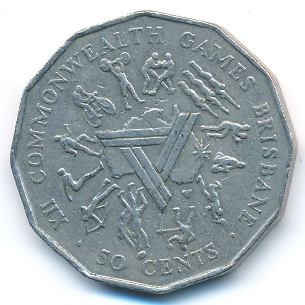 Австралия, 50 центов (1982 г.)