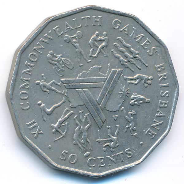 Австралия, 50 центов (1982 г.)