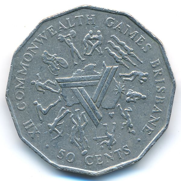 Австралия, 50 центов (1982 г.)