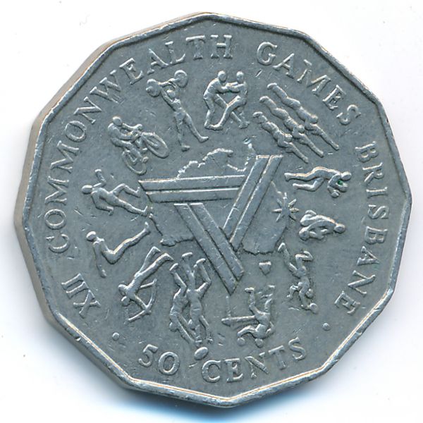 Австралия, 50 центов (1982 г.)