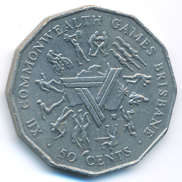 Австралия, 50 центов (1982 г.)