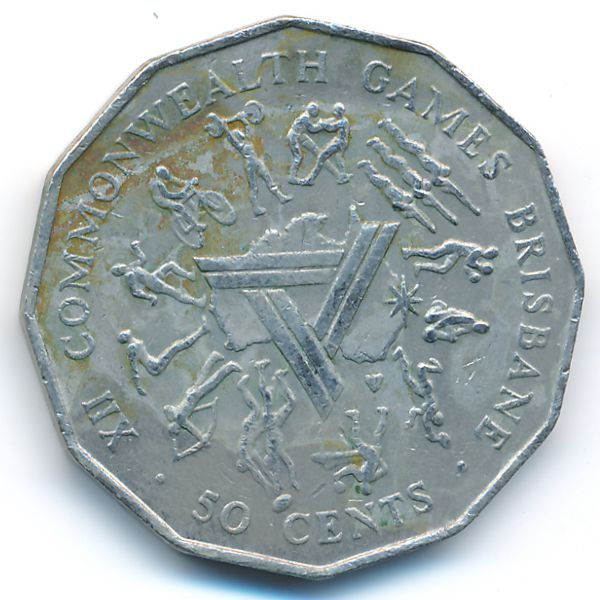 Австралия, 50 центов (1982 г.)