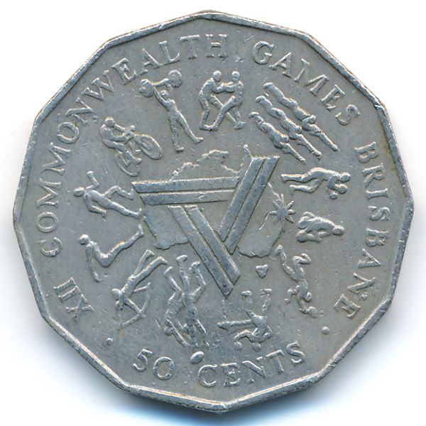 Австралия, 50 центов (1982 г.)