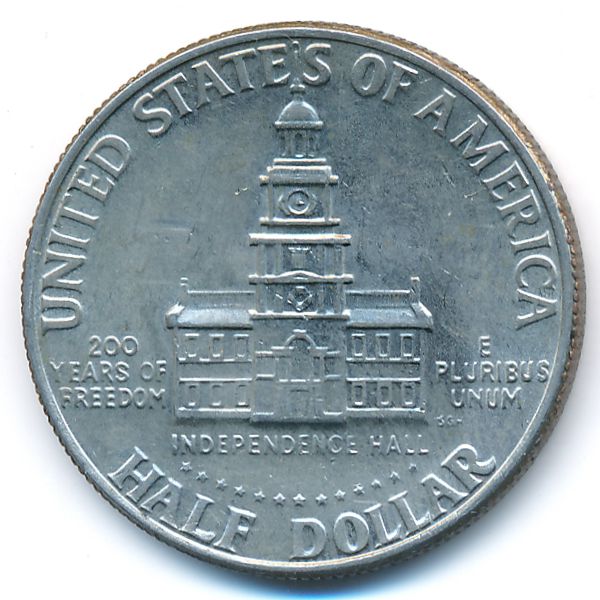 США, 1/2 доллара (1976 г.)