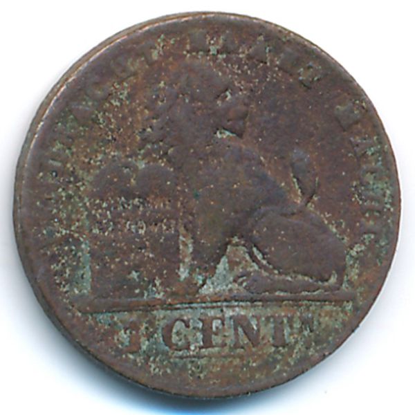 Бельгия, 1 сентим (1901 г.)