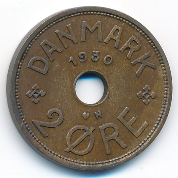 Дания, 2 эре (1930 г.)