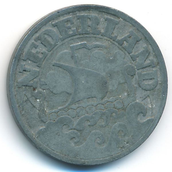 Нидерланды, 25 центов (1942 г.)