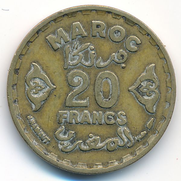 Марокко, 20 франков (1951 г.)