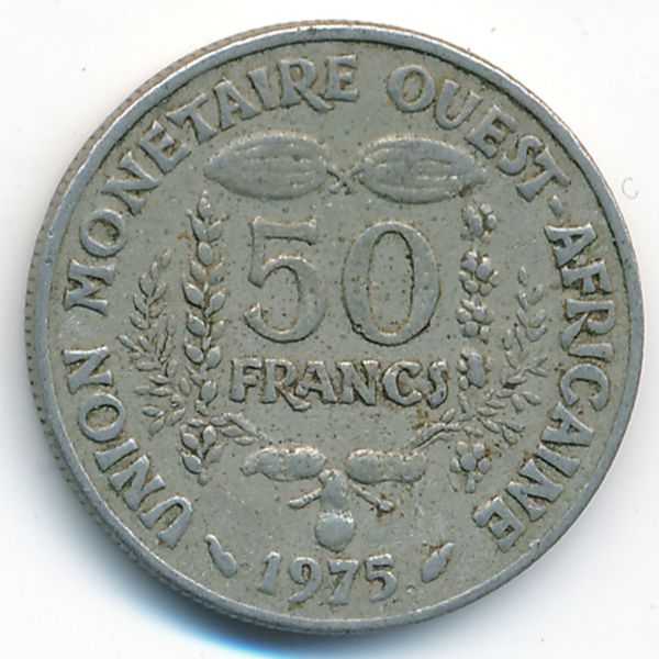 Западная Африка, 50 франков (1975 г.)