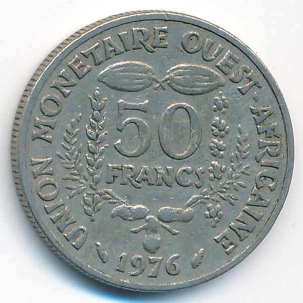 Западная Африка, 50 франков (1976 г.)