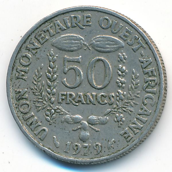 Западная Африка, 50 франков (1979 г.)