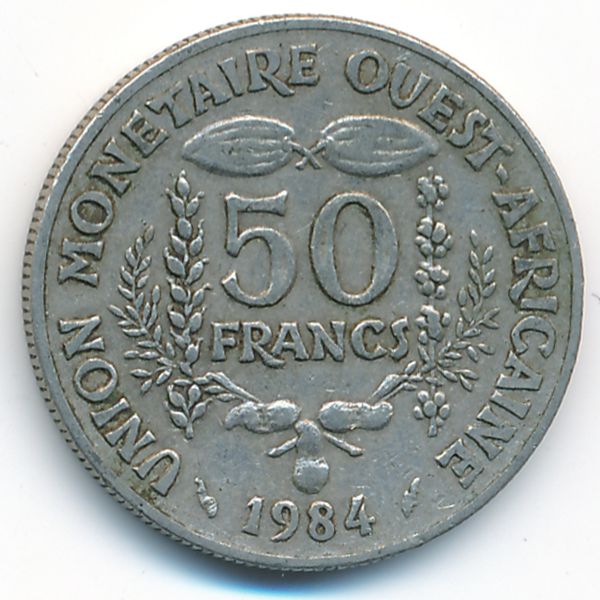 Западная Африка, 50 франков (1984 г.)