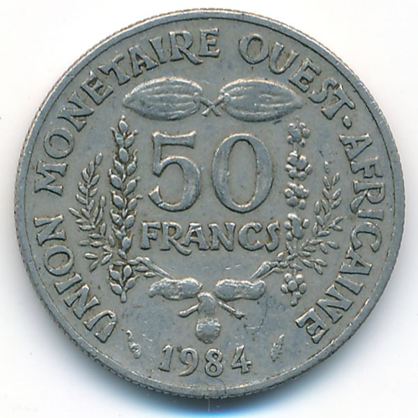 Западная Африка, 50 франков (1984 г.)