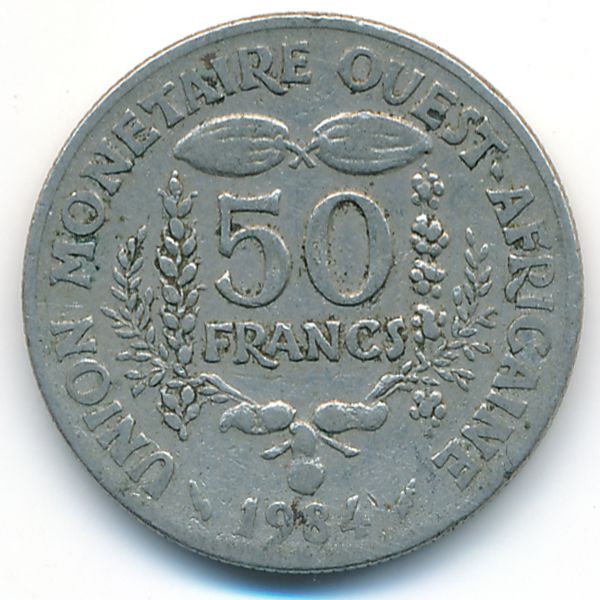 Западная Африка, 50 франков (1984 г.)