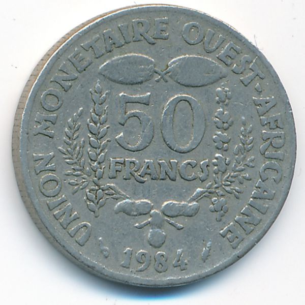 Западная Африка, 50 франков (1984 г.)