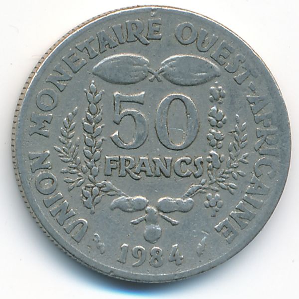 Западная Африка, 50 франков (1984 г.)