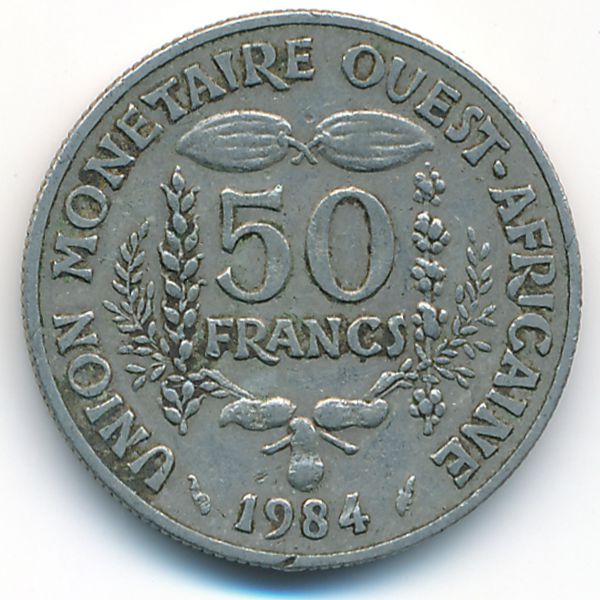 Западная Африка, 50 франков (1984 г.)